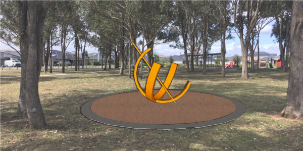 An early look into new Public Art works at Gregory Hills